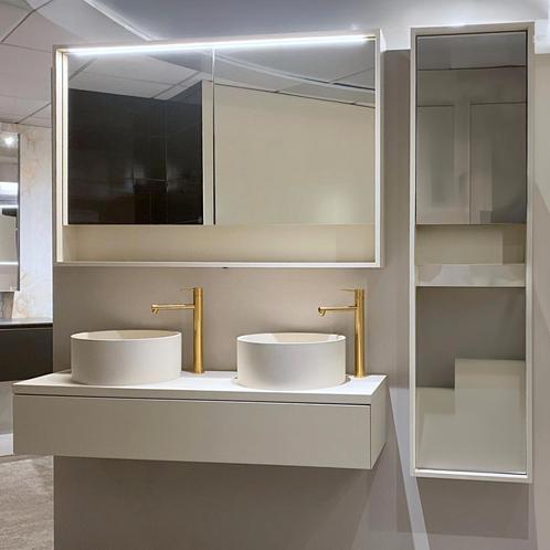 Detremmerie Private Line 1200 sand, Huis en Inrichting, Badkamer | Badkamermeubels, 25 tot 50 cm, Nieuw, Wasbak of Wastafel, 100 tot 150 cm