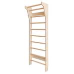 Compact houten wandrek en mini-klimrek in naturel, Ophalen of Verzenden, Nieuw