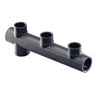 Groepenverdeler 3-weg 50mm PVC, Tuin en Terras, Overige Tuin en Terras, Ophalen of Verzenden