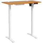 Bureau - Stabureau - Verstelbaar - Ergonomisch - Natuur/Wit, Huis en Inrichting, Ophalen of Verzenden, Nieuw