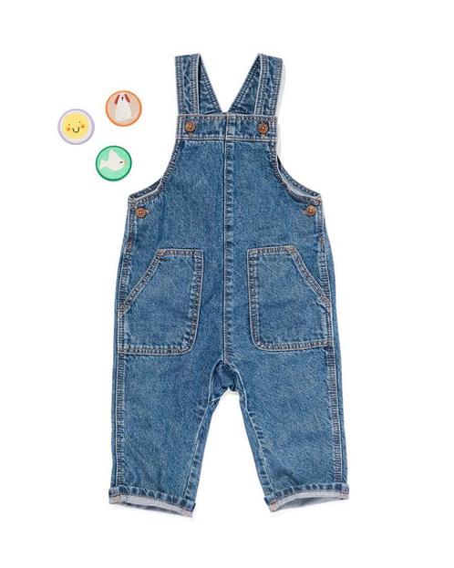 HEMA Babytuinbroek denim, Kinderen en Baby's, Babykleding | Overige, Nieuw, Verzenden