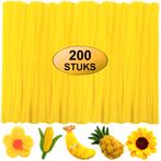 Fako Bijoux - 200 Gele Pijpenragers - Set van 200 Stuks, Verzenden, Nieuw