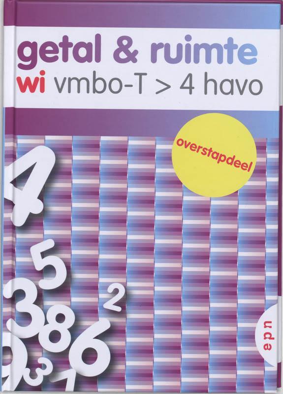 Getal en Ruimte 4 Havo Vmbo T druk 1 9789011099012, Boeken, Studieboeken en Cursussen, Zo goed als nieuw, Verzenden