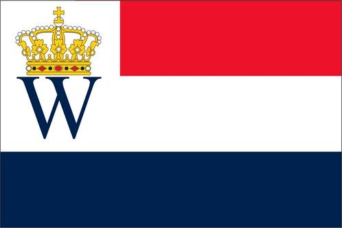 Kroningsvlag oud Hollands, Watersport en Boten, Bootonderdelen, Nieuw, Zeilboot of Motorboot, Ophalen of Verzenden