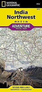 Wegenkaart - Landkaart Noordwest India - Adventure Map, Boeken, Atlassen en Landkaarten, Nieuw, Verzenden