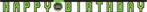 Gaming Party Slinger Happy Birthday 2,2m, Verzenden, Nieuw