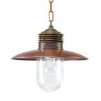 Hanglamp Ampère Brons/Koper Binnenverlichting, Verzenden, Nieuw, Overige materialen, Minder dan 50 cm