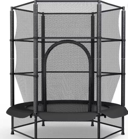 Kindertrampoline 140 cm met Net – Veilig Springen voor 3–6 J, Kinderen en Baby's, Speelgoed | Buiten | Trampolines, Nieuw, Verzenden