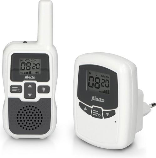 Alecto DBX-80 - Babyfoon met groot bereik - Tot 3km - Wit/An, Kinderen en Baby's, Autostoeltjes, Nieuw, Verzenden