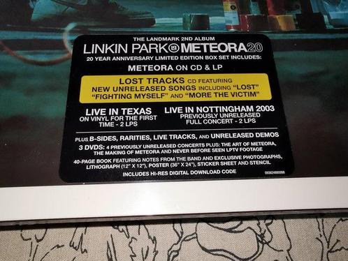 Linkin Park - Meteora - Limited Edition, 20th Anniversary -, Cd's en Dvd's, Vinyl Singles