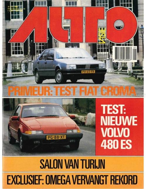 1986 AUTOVISIE MAGAZINE 10 NEDERLANDS, Boeken, Auto's | Folders en Tijdschriften