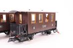 LGB G - 3000 - Modeltrein personenwagen (2) - Twee bruine, Hobby en Vrije tijd, Nieuw