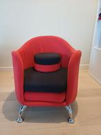 Hanke - Fauteuil - Textiel, Chroom - Armchair for kids