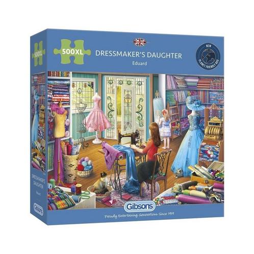 Gibsons legpuzzel Dressmakers Daug van €19,99 voor €16,00, Hobby en Vrije tijd, Denksport en Puzzels, Ophalen of Verzenden
