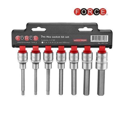 1/2 Doppenset Inbus 7-delig, Auto diversen, Autogereedschap, Verzenden