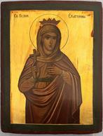 Icoon - Santa Catalina - Hout, Antiek en Kunst