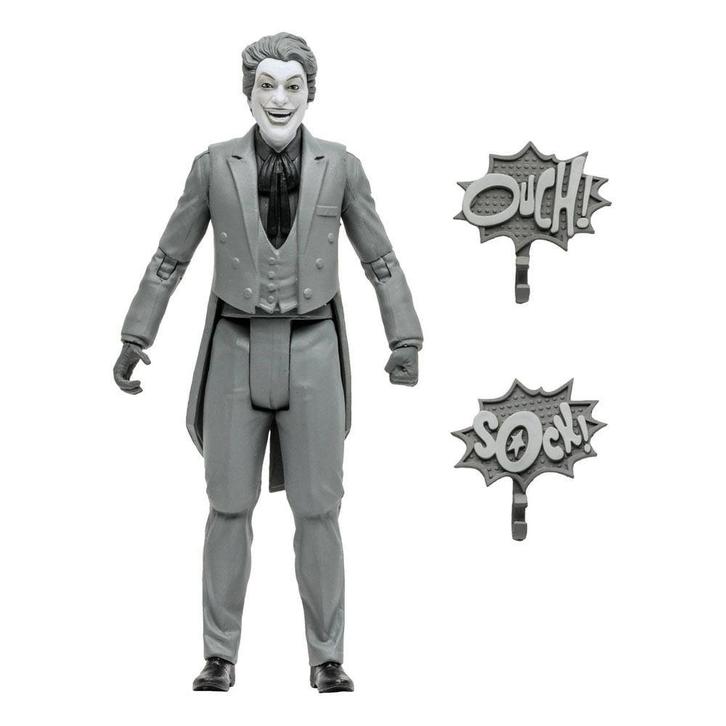 DC Retro Action Figure Batman 66 The Joker (Black & White..., Verzamelen, Film en Tv, Nieuw, Ophalen of Verzenden