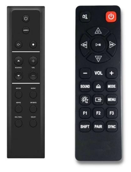 Sennheiser SB01 - Ambeo soundbar afstandsbediening, Audio, Tv en Foto, Afstandsbedieningen, Verzenden