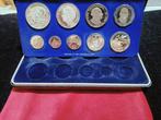 Jamaica. Proof Set 1981 Franklin Mint 9 Coins ( inc. Silver
