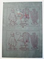 Ancienne plaque imprimerie en métal épais -album à colorier, Boeken, Nieuw