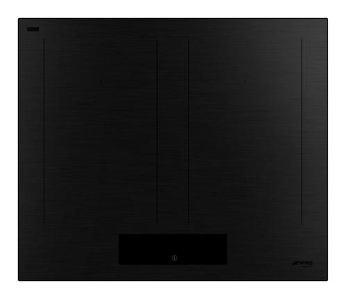 Smeg SIM3644MB Inbouw Inductiekookplaat 60x51cm 4 pits Zwart, Witgoed en Apparatuur, Kookplaten, Inbouw, Inductie, Nieuw, 4 kookzones