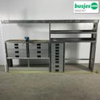 Aluca aluminium bedrijfswageninrichting gebruikt (nr 2622), Auto diversen, Ophalen of Verzenden