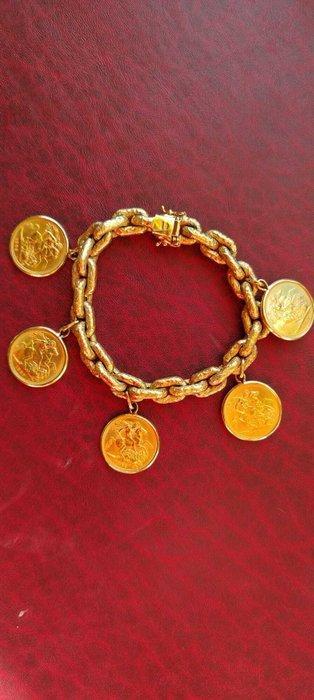 Armband - 18 karaat Geel goud beschikbaar voor biedingen