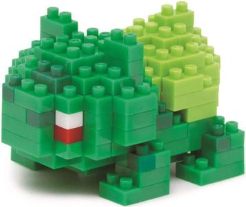 Kawada Nanoblock Pokémon Building Set-NBPM_003 Bulbasaur beschikbaar voor biedingen