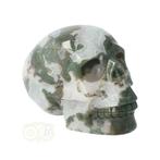 Mosagaat - Bergkristal geode schedel Nr 278 - 982 gram, Sieraden, Tassen en Uiterlijk, Nieuw, Verzenden
