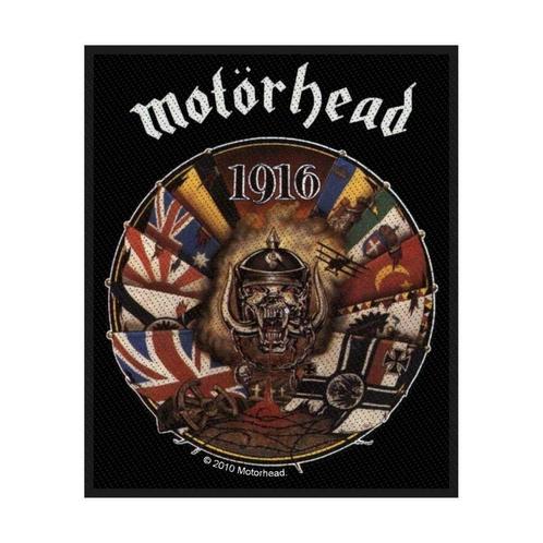 Motörhead 1916 patch officiële merchandise, Verzamelen, Muziek, Artiesten en Beroemdheden, Kleding, Nieuw, Ophalen of Verzenden