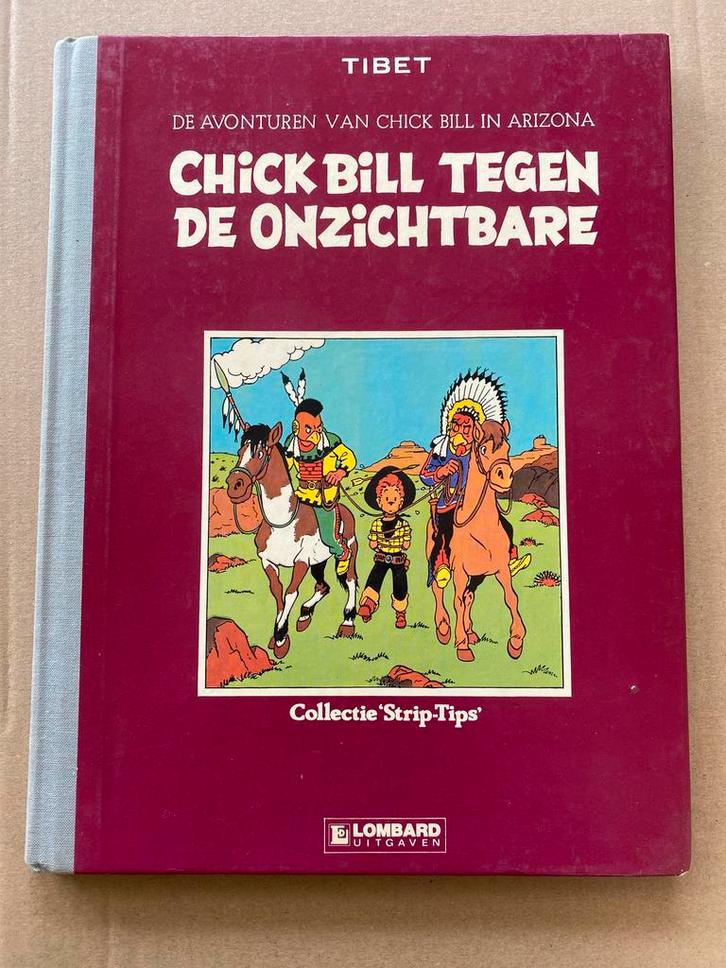 Hardcover - Chick Bill tegen de Onzichtbare, Boeken, Stripboeken, Gelezen, Eén stripboek, Ophalen of Verzenden