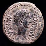 Romeinse Rijk (Provinciaal). Augustus (27 v.Chr.-14 n.Chr.)., Postzegels en Munten
