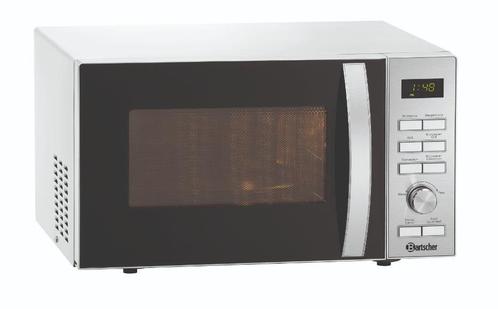 Magnetron met heteluchtstand en grill Bartscher - 900W - 25L, Zakelijke goederen, Horeca | Keukenapparatuur, Nieuw in verpakking