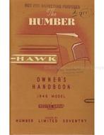 1946 HUMBER HAWK MODELS INSTRUCTIEBOEKJE ENGELS
