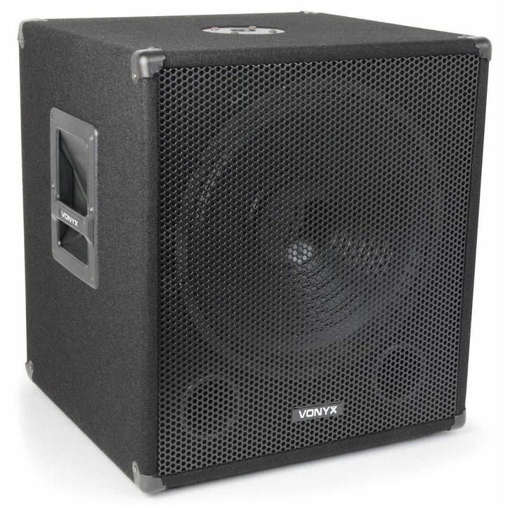 Retourdeal - Vonyx SWA15 Disco Subwoofer 15 600W, Audio, Tv en Foto, Luidsprekers, Zo goed als nieuw, Verzenden