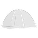 Klamboe met deuren Mongolia 220 gaas 200x120x130 cm wit, Huis en Inrichting, Verzenden, Nieuw