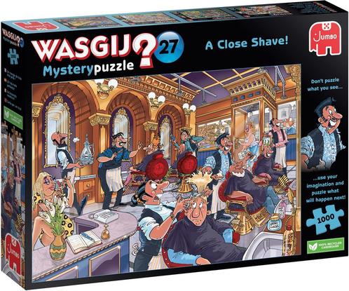 Wasgij Mystery 27 - Vlam In De Pan! Puzzel (1000 stukjes) |, Hobby en Vrije tijd, Denksport en Puzzels, Nieuw, Verzenden