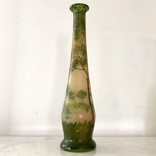 François-Théodore Legras - Vaas - Glas, Antiek en Kunst, Antiek | Glas en Kristal