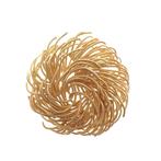 Vintage gouden fantasiebroche, Ophalen of Verzenden, Gebruikt, Overige kleuren, Goud