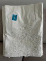 Lenzuola matrimoniale in puro lino fon ricamo a mano - Laken