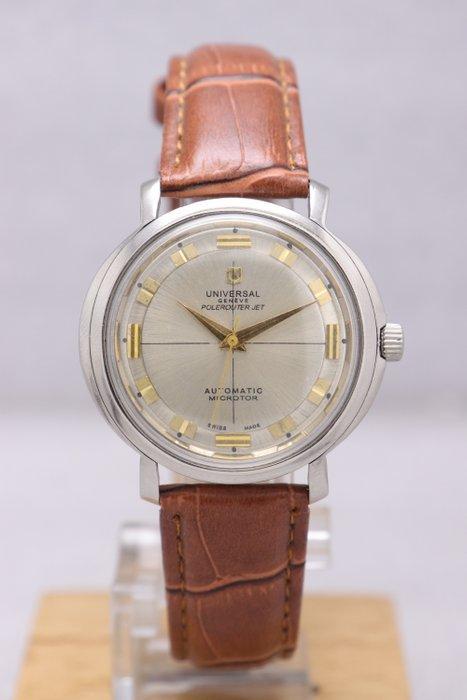 Universal - Universal Geneve Polerouter Jet Microtor Cal., Sieraden, Tassen en Uiterlijk, Horloges | Heren