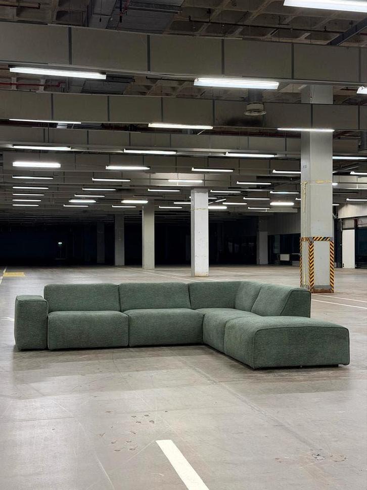 Linteloo Matu Groen | Modulaire Bank | NIEUWSTAAT + Garantie, Huis en Inrichting, Banken | Bankstellen, 300 cm of meer, 150 cm of meer