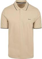 Gant Tipping Piqué Poloshirt Beige maat XL Heren, Kleding | Heren, Polo's, Verzenden, Beige, Gant, Maat 56/58 (XL)
