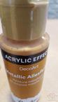 Metalicverf Acryl 59 ml Briljant Zilver Acrylverf