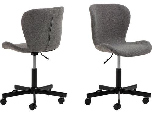 Bureaustoel Tilda verstelbaar - donkergrijs, Huis en Inrichting, Woonaccessoires | Overige, Nieuw, Verzenden
