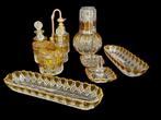 Art Deco Toiletset (10) - Val Saint Lambert - Kristal