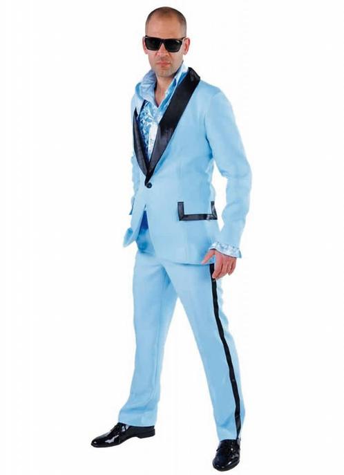 Smoking Elite pak blauw, Kleding | Heren, Carnavalskleding en Feestkleding, Nieuw, Ophalen of Verzenden