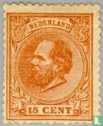Nederland - Koning Willem III - 1872, Postzegels en Munten, Postzegels | Nederland, Verzenden, Postfris