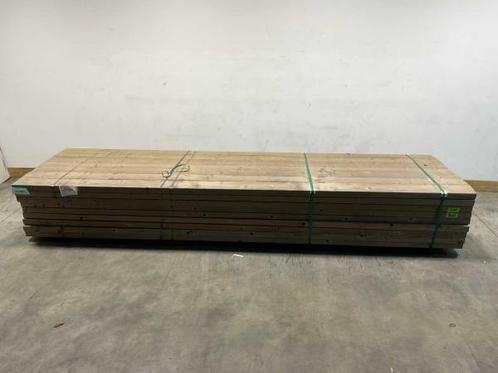 Veiling - 20x Vuren gording balk geïmpregneerd 400x15,4x5,8, Tuin en Terras, Palen, Balken en Planken