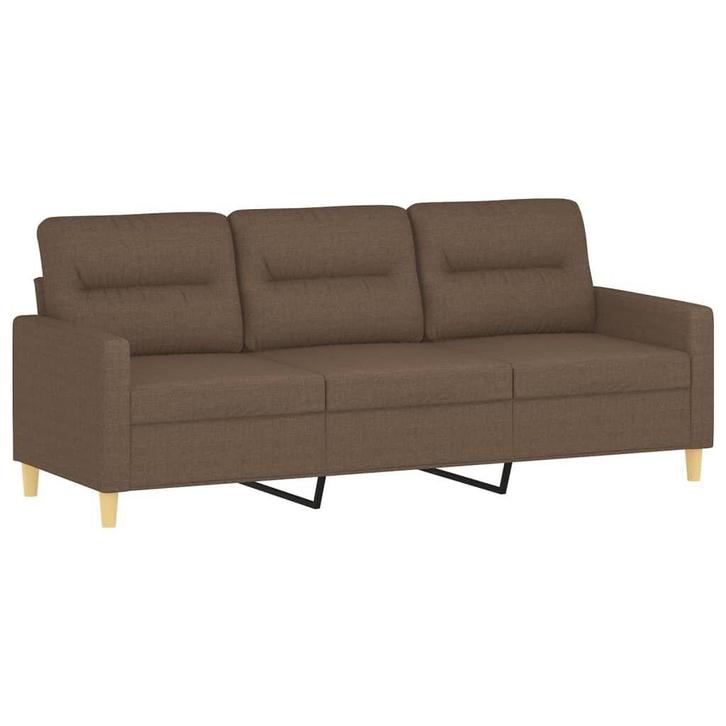 Bank bruin 180cm | Retourdeal | 40% KORTING (3-zitsbank), Huis en Inrichting, Banken | Bankstellen, 150 tot 200 cm, Minder dan 75 cm